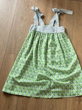 Women Floral Mini Dress with Bow Tie Shoulders